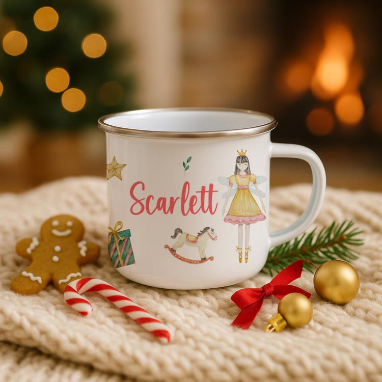 Nutcracker or Sugarfairy Mug / Tree Decoration Set