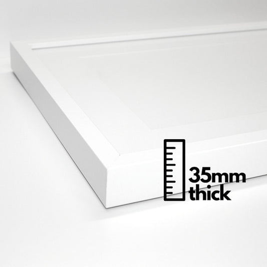 Framed Animal World Map – Educational Kids Nursery Wall Art