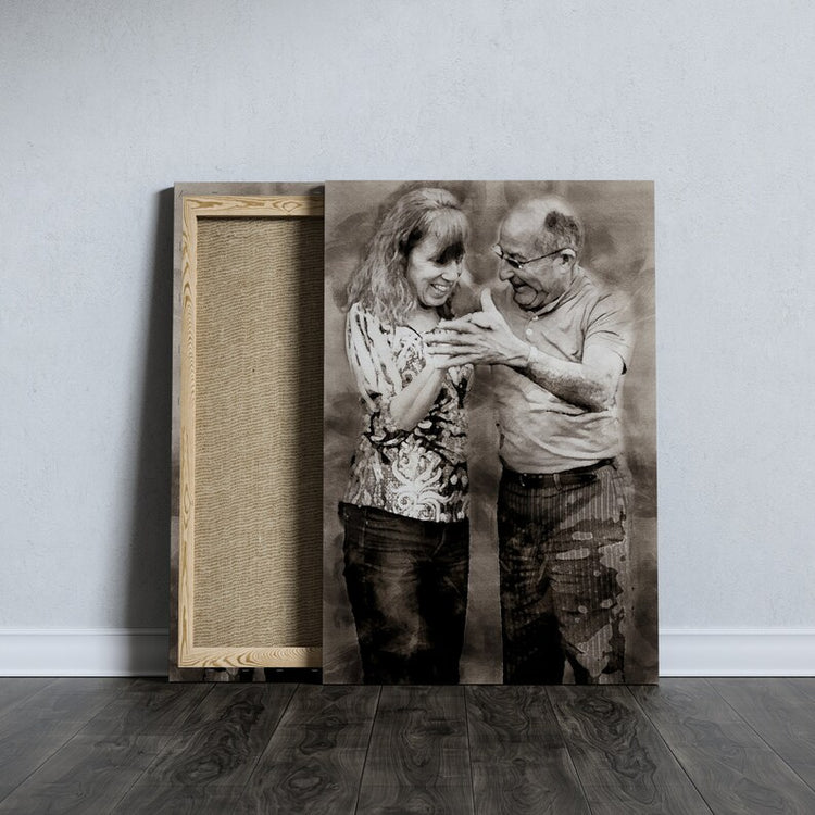 Watercolour Portrait - Valentines Gift, Gift For Him, Gift For Her