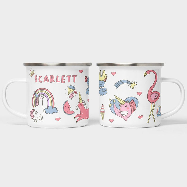Personalised Unicorn Mug – Hot Chocolate & Gift for Girls