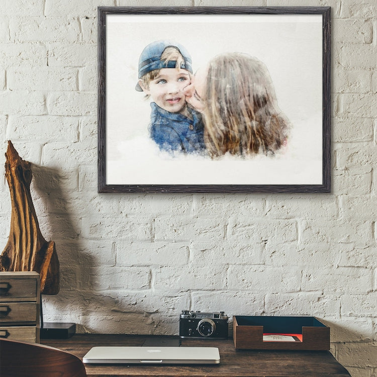 Custom Portrait from Photo – Bridesmaid, Wedding & Digital Art Gift