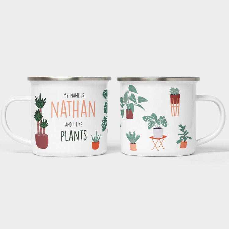 Personalised Floral Mug for Mum – Botanical & Mother’s Day Gift