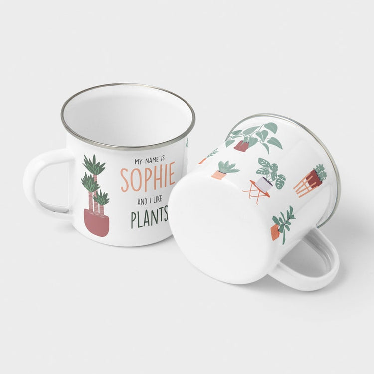 Personalised Floral Mug for Mum – Botanical & Mother’s Day Gift