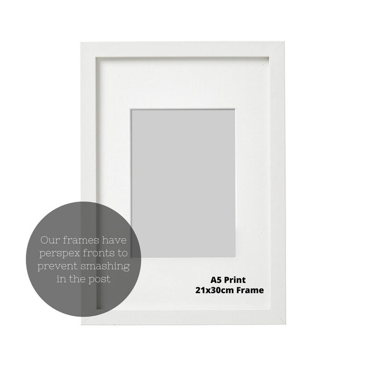 Personalised Mother’s Day Gift – Family Heart & Tree Print