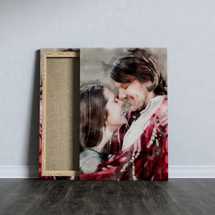 Watercolour Portrait - Valentines Gift, Gift For Him, Gift For Her