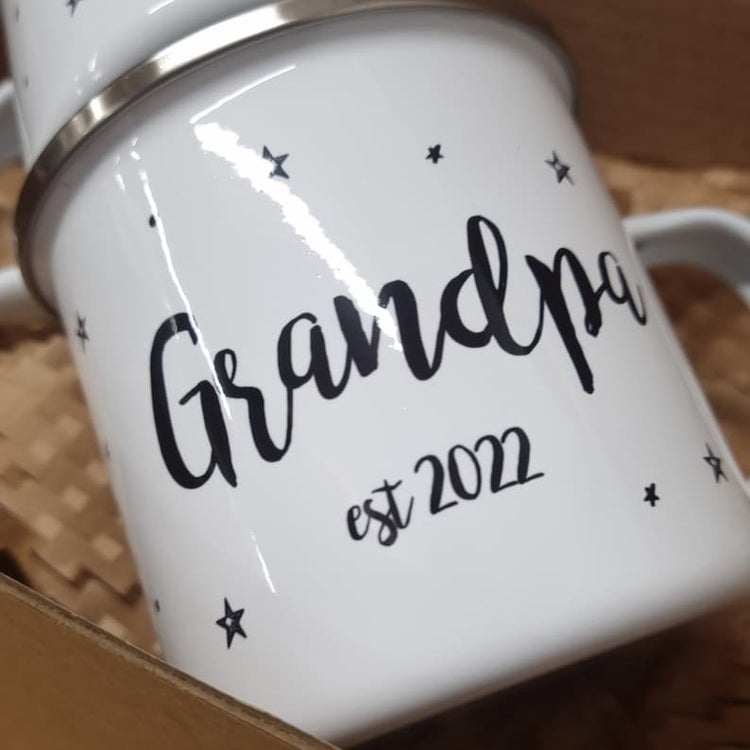 New Grandparents Mug Set – Pregnancy & Baby Announcement Gift