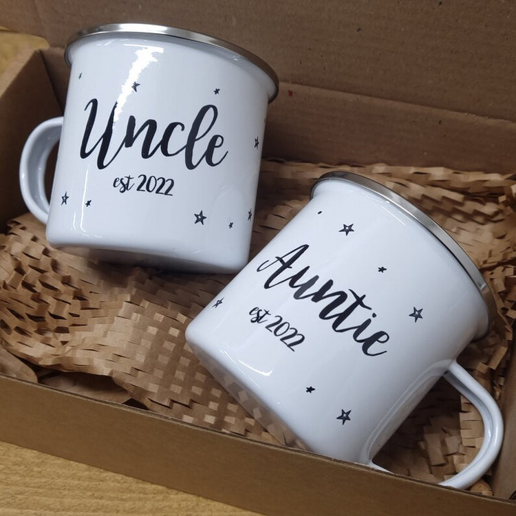 New Grandparents Mug Set – Pregnancy & Baby Announcement Gift
