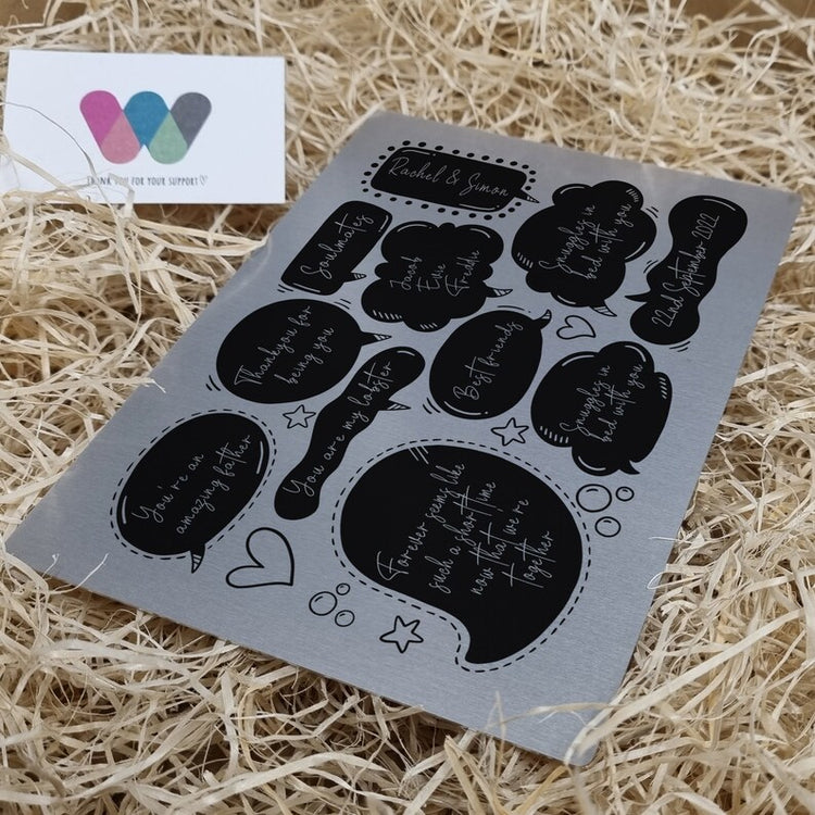 10 Year Anniversary Gift – “Things I Love About You” Print