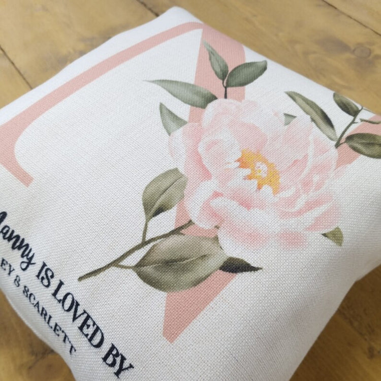 Personalised Granny Cushion – Mother’s Day Gift for Gran & Nanny