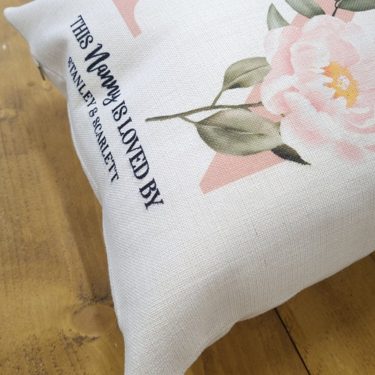 Personalised “This Nanna Is Loved” Cushion – Gift for Nanny & Granny