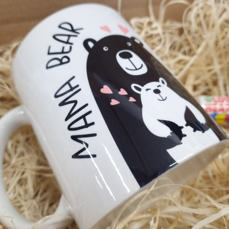Mother’s Day Mama Bear Mug – Gift for Mum & New Mums