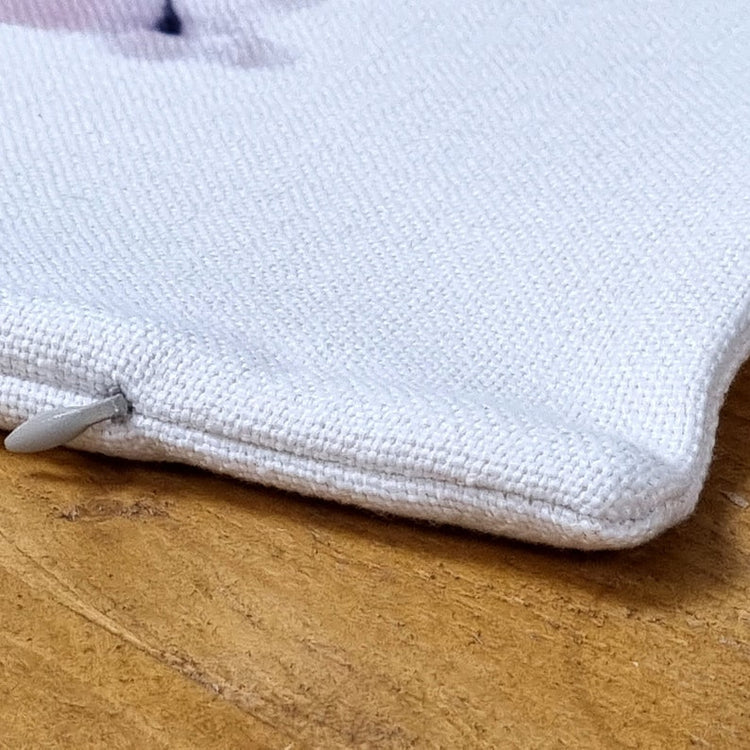 Custom Pet Pillow – Personalised Watercolour Dog Portrait from Photo