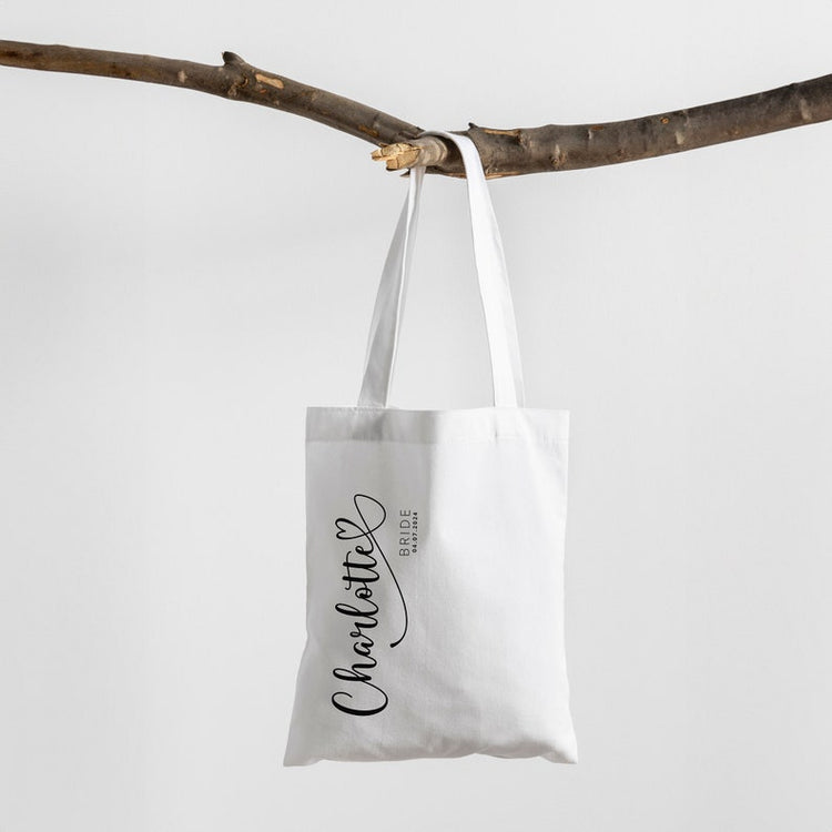 Personalised Bridal Party Bags – Team Bride Hen Party & Wedding Tote Gifts