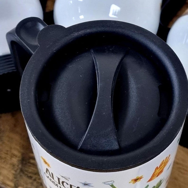 Personalised Wild Sea Swimming Thermal Mug – Cold Water Gift for Him & Her