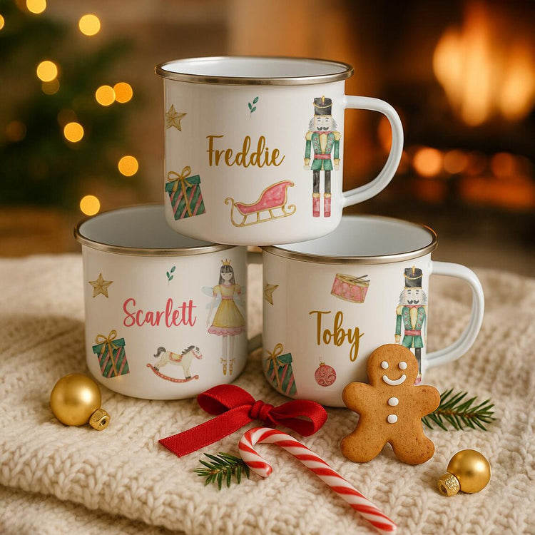 Nutcracker or Sugarfairy Mug / Tree Decoration Set