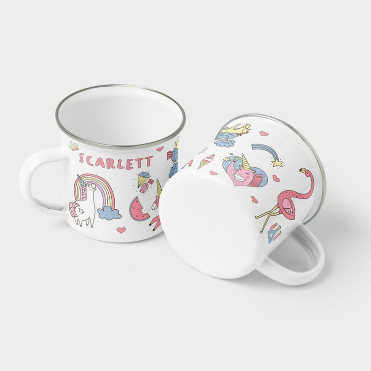 Personalised Unicorn Mug – Hot Chocolate & Gift for Girls