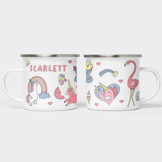 Personalised Unicorn Mug – Hot Chocolate & Gift for Girls