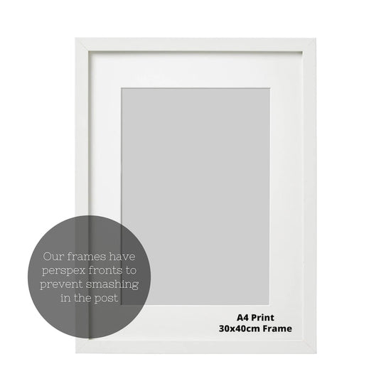 Personalised Love Message Print – Paper Anniversary Gift - Wow Creative Print