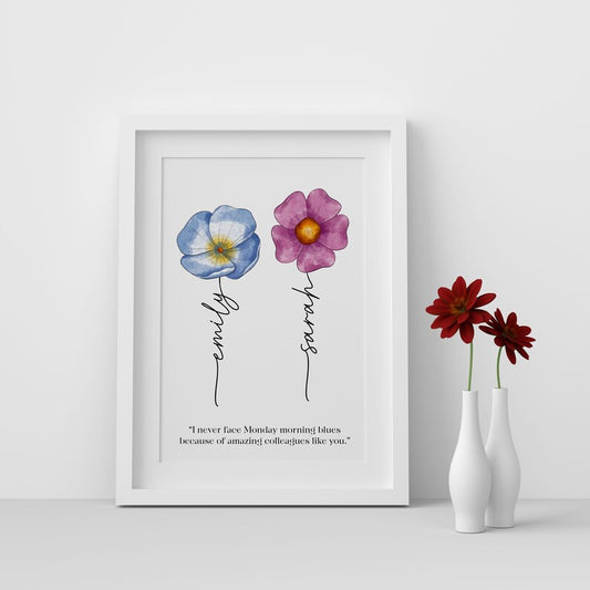 Personalised Work Colleague Gift – Leaving & Coworker Keepsake