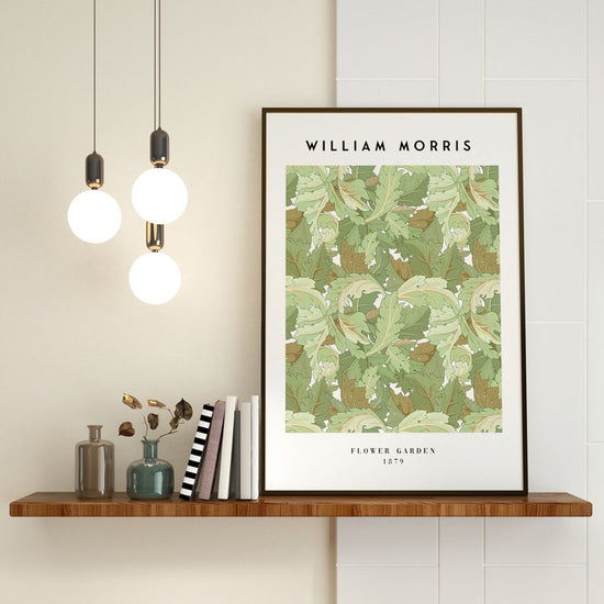 William Morris Poster – Floral Flower Garden Print Wall Art - Wow Creative Print