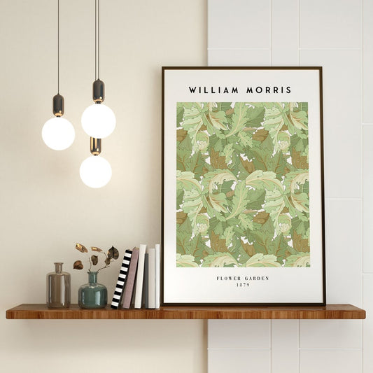 William Morris Poster – Floral Flower Garden Print Wall Art - Wow Creative Print