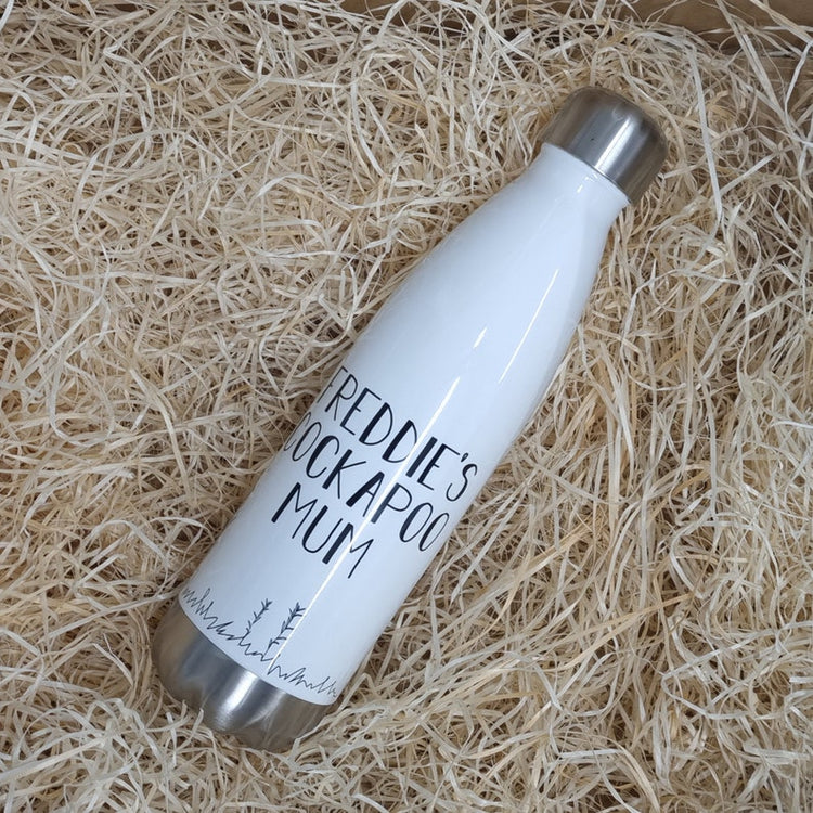 Personalised Dog Water Bottle – Reusable Gift for Dog Parents
