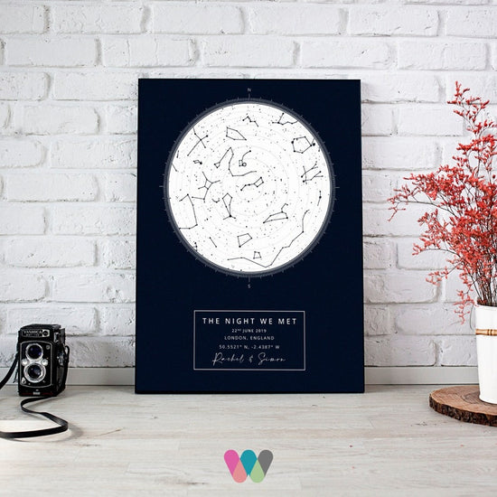Custom Star Map Print – Wedding - Wow Creative Print