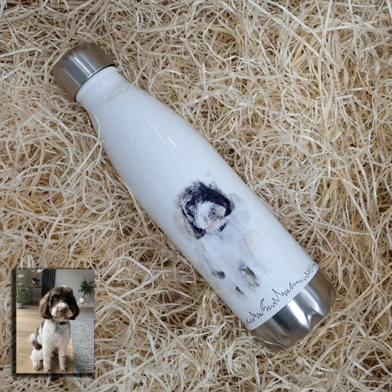 Personalised Dog Water Bottle – Reusable Gift for Dog Parents - Wow Creative Print