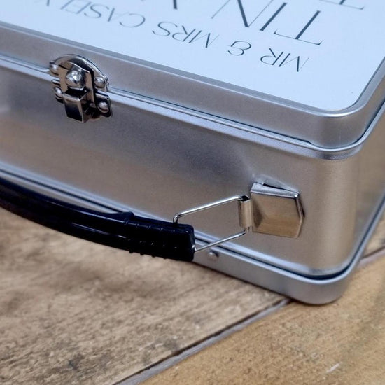 Personalised 10th Anniversary Tin – Unique Gift for Him or Her - Wow Creative Print Store