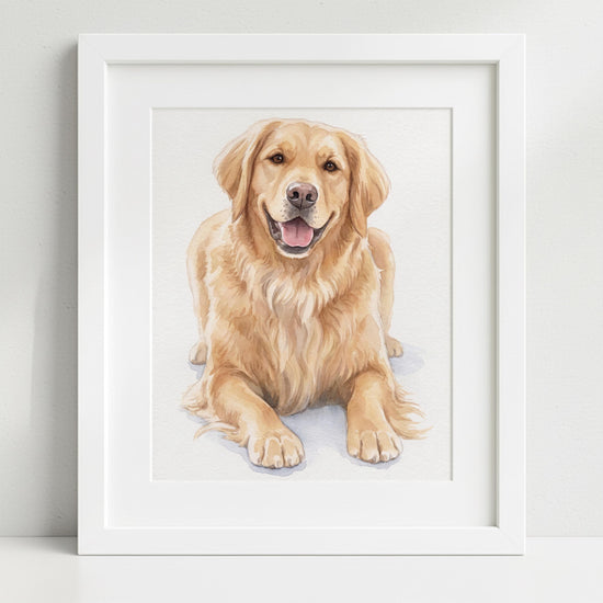 Custom Hand-Drawn Watercolor Portrait, Gift for Her, Couple Proposal Drawing, Boyfriend Gift, Pet Portraits